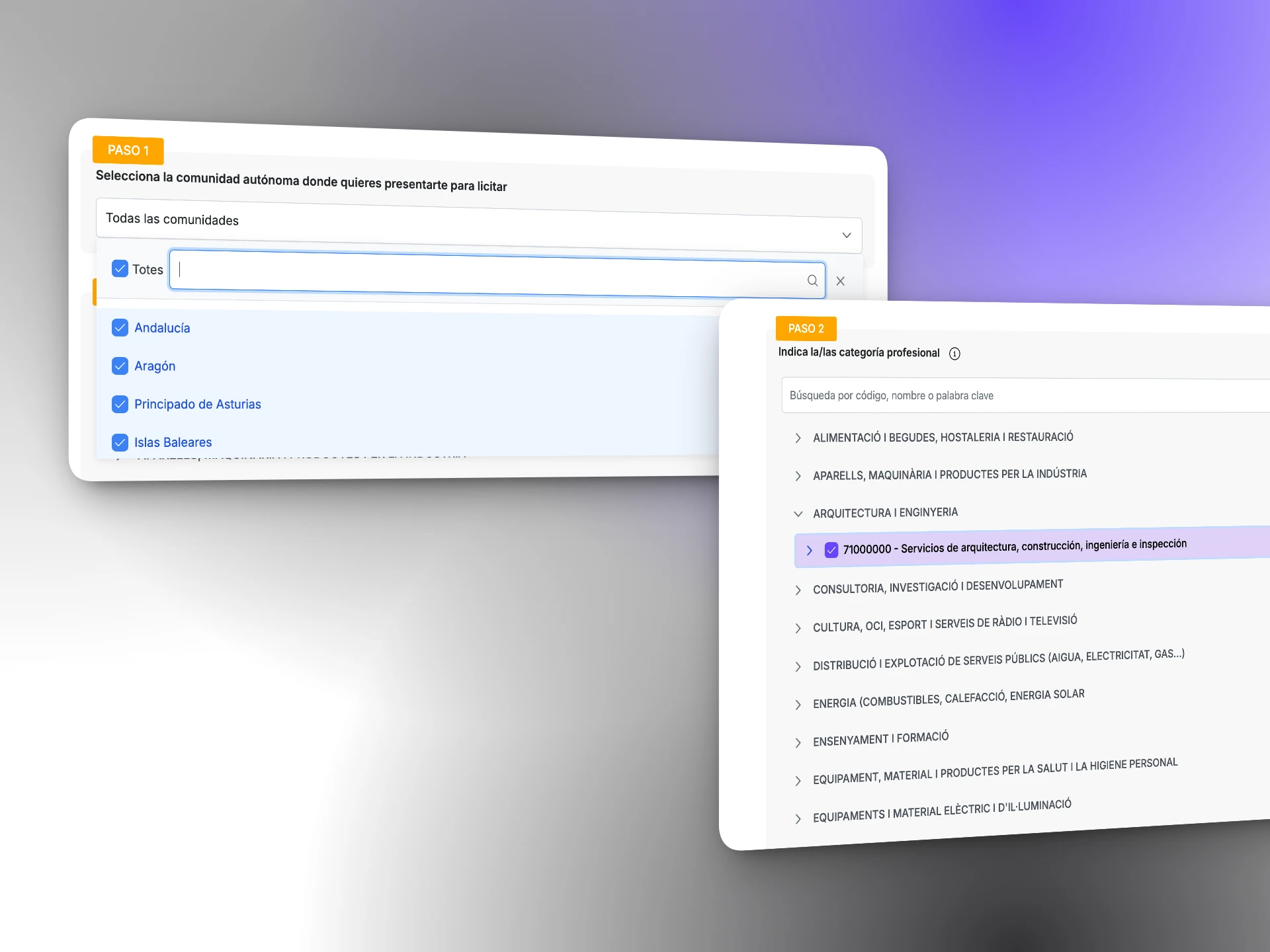 AlertaLicita Passos Licitació